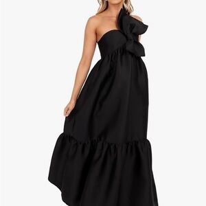 Petal & Pup Black Maxi Dress